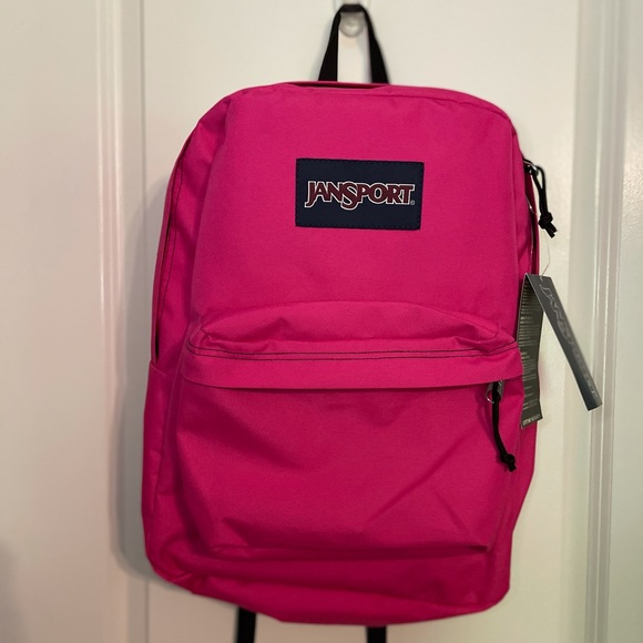 Jansport Superbreak Backpack, Pink - NWT - Picture 1 of 5